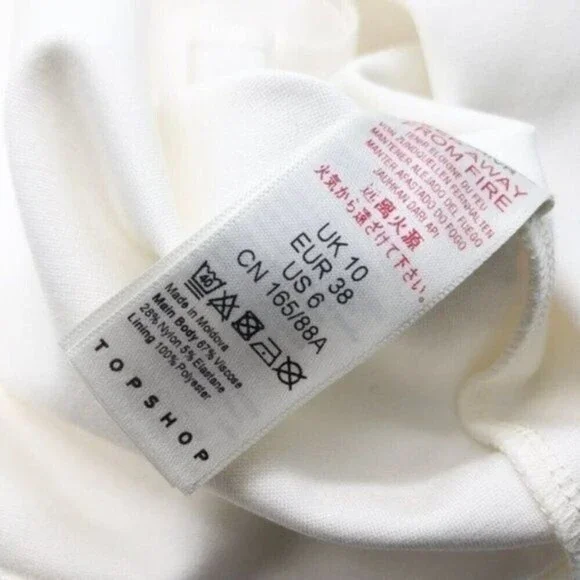 TOPSHOP Cross Halter Body-Con Minidress  - Picture 5 of 7